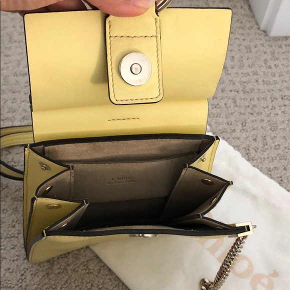 Chloé Mini Leather Faye Bracelet Bag - Picture 4 of 8